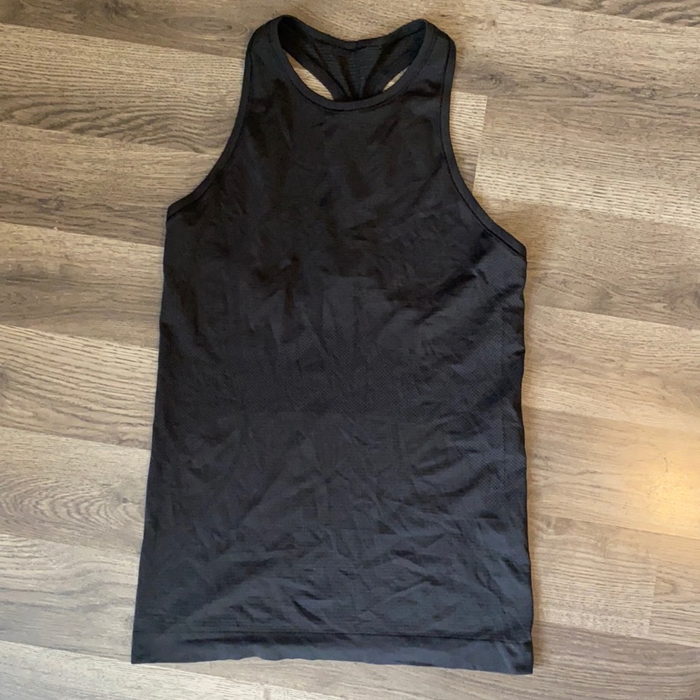 Swiftly tech high neck racer back